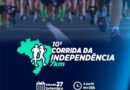 INSCRIÇÕES ABERTAS PARA A 10ª CORRIDA DA INDEPENDÊNCIA DE VALPARAÍSO DE GOIÁS