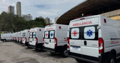 VALPARAÍSO DE GOIÁS RECEBE NOVAS AMBULÂNCIAS E VEÍCULOS PARA A SAÚDE