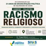 COMPIR PROMOVE PALESTRA SOBRE “RACISMO RELIGIOSO” EM VALPARAÍSO DE GOIÁS