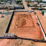 OBRAS AVANÇAM NA CONSTRUÇÃO DE QUADRA COM VESTIÁRIOS NO RESIDENCIAL ALVORADA